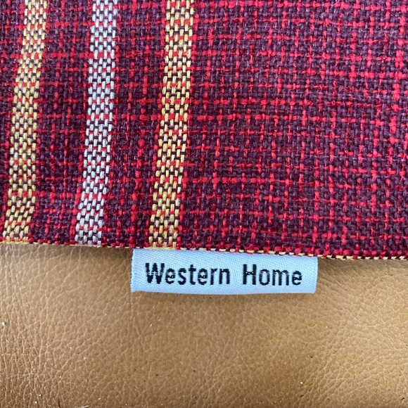 Set of Two NEW Cranberry Plaid Pillow Covers - Picture 5 of 5